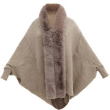 New Fashion Loose Cardigan Shawl Outer Match Cloak Coat Women
