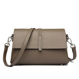 Women's Cowhide Tote Bag Simple Shoulder Messenger Bag