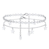 S925 Sterling Silver Feet Chain
