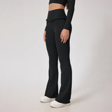 High Waist Hip Lift Lace Nude Feel Yoga Pants Running Fitness