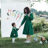 Pure Cotton Mother-daughter Parent-child Dress