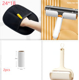 2 In 1 Pet Hair Removal Roller Multifunctional Portable Washable Hair Removal Brush Pet Supplies