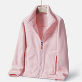 Double-sided Polar Fleece Outdoor Thick Warm Sweater Coat