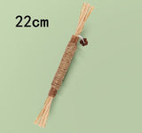 Wooden Polygonum Molar Stick Cat Toy Tooth Cleaning Kitten Bite-resistant Catnip Teasing Snacks