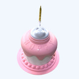 Multifunctional Cake Shape Cat Toy Creative Pet Feeding Bowl