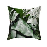 Tropical Plants Pillowcase Decor