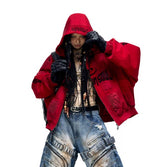 Sports Armor Hoodie With Protective Structure And A Zip-up Hood