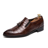 Men's Pointed Leather Shoes