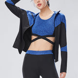 Quick-Drying Women's Long-Sleeved Sports Jacket & Tights