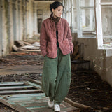 Tie-dyed Quilted Warm-keeping Clothing Cotton Jacket