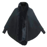New Fashion Loose Cardigan Shawl Outer Match Cloak Coat Women