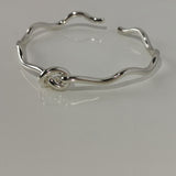 S925 Silver Character Knotted Bracelet