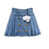 Designer Women's Niche Denim Skirt