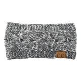 European And American Knitted Hairband Wool Variegated