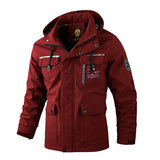 Men's Plus Size Hooded Jacket for Autumn & Winter