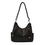 Womens Retro-Style Fashionable Casual High-Capacity Crossbody Bag