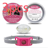 Pet Insect Repellent Button Collar Capsule Suit