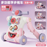 Multifunctional Baby Walker with Anti-Tip Design