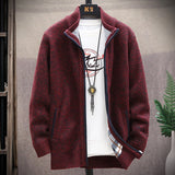 Men's Thickened Padded Jumper Cardigan Jacket (1PC)