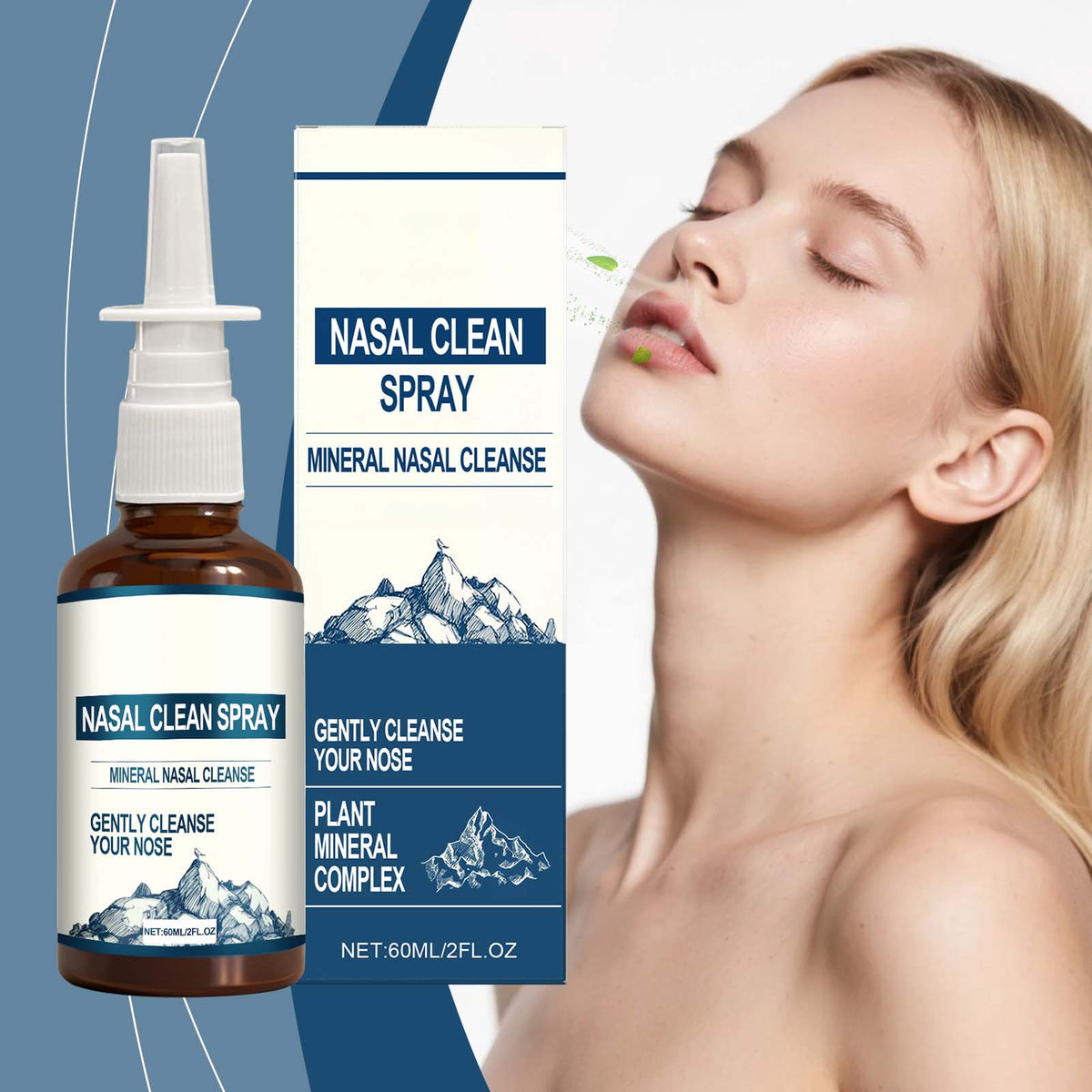 Gentle Nasal Cleansing Spray 60ml