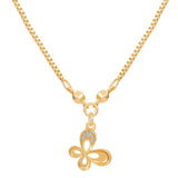 Women's Fashionable Temperament Butterfly Tassel Necklace