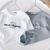 Xiaojiejia Boys' Summer T-Shirt Short Sleeve Top