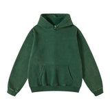 Women's Loose Retro Fleece Hooded Sweatshirt