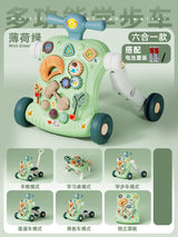 Multifunctional Baby Walker with Anti-Tip Design