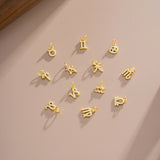 S925 Silver 12 Zodiac Sign Pendant