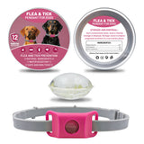 Pet Insect Repellent Button Collar Capsule Suit