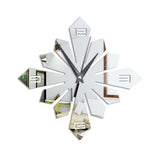 Creative Geometric Pattern Acrylic Mirror Wall Clock