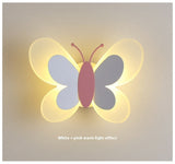 Butterfly Lamp Creative Cartoon Children Bedroom Wall Lamp