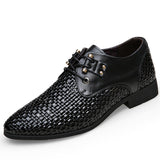 Hollow Men's Leather Shoes