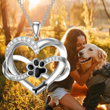 Creative Animal Paw Print Personalized All-match Necklace